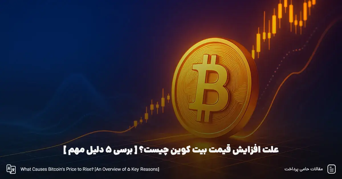 عوامل تأثیرگذار بر قیمت بیت کوین | علت افزایش قیمت بیت کوین چیست؟ [ برسی 5 دلیل مهم ]
