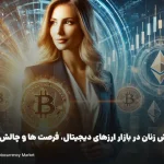 نقش زنان در بازار ارزهای دیجیتال، فرصت ها و چالش ها
