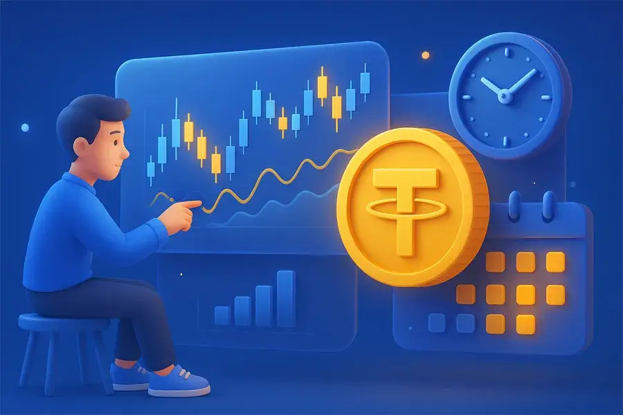 بهترین زمان خرید تتر چه موقع است؟