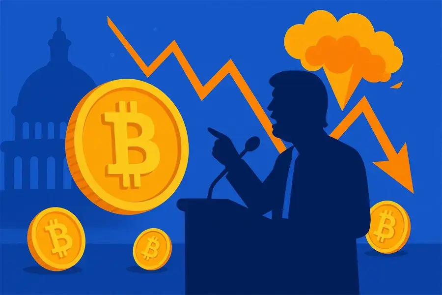 تأثیر اخبار سیاسی بر بازار ارز دیجیتال | تاثیر مرگ ترامپ بر بازار ارزهای دیجیتال