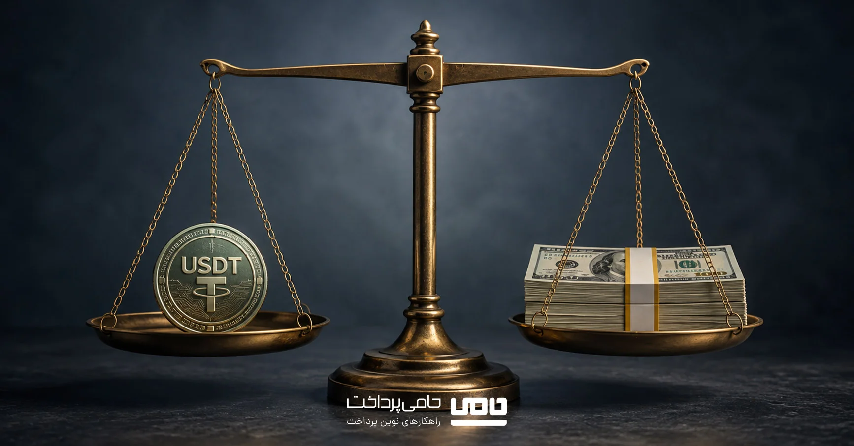 چرا 1 دلار همیشه دقیقاً برابر 1 تتر نیست؟